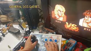 RESTAURAÇÃO CONTROLE ARCADE DE PS2 | GENERAL DOS GAMES