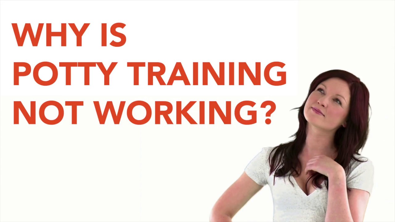 WHY IS POTTY TRAINING NOT WORKING