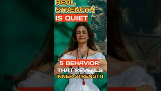 5 Behaviors That Reveal Inner Strength | Stoic Wisdom #shorts