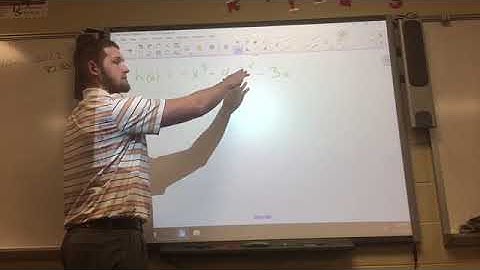 Algebra 2- 4.1 Graphing Polynomial Functions (Part 1)