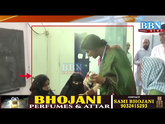 Madhavi Latha checks IDs of voters by removing burqa, case filed | BBN NEWS class=