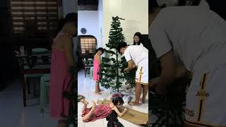 Gumawa Kami Ng Christmas Tree Nila Duday, Ang Ganda