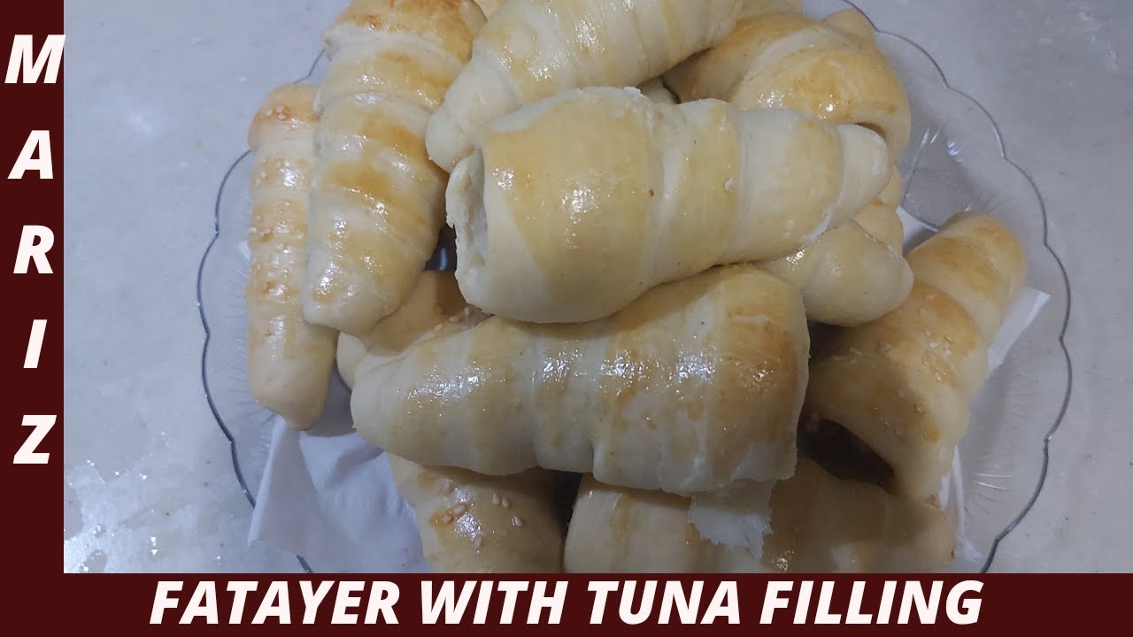 fatayer with tuna filling/tuna bread/فطاير بحشوة التونة