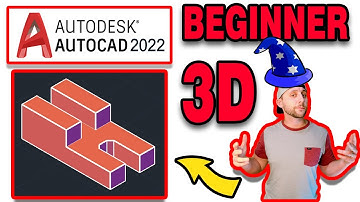 AutoCAD 2020 21 22 - 3D BEGINNER - #3