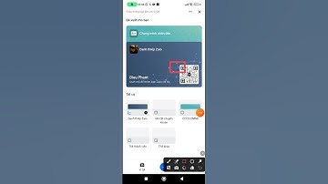 Cách đổi mã QR danh thiếp trên ví QR trên Zalo