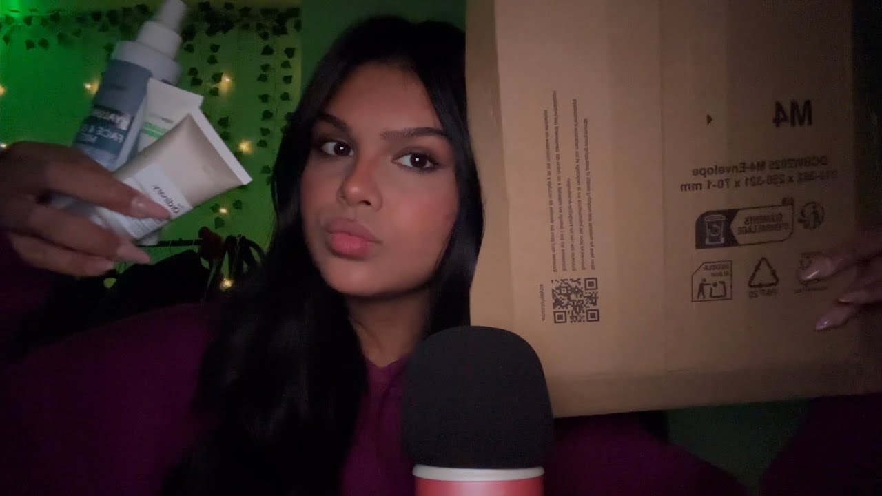 asmr skincare + random haul bc🛍️🌟