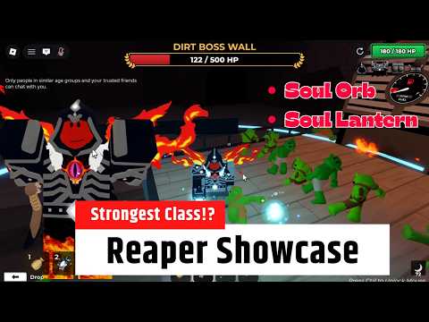 The Most OP Class in Drill to Earth's Core - Reaper Showcase