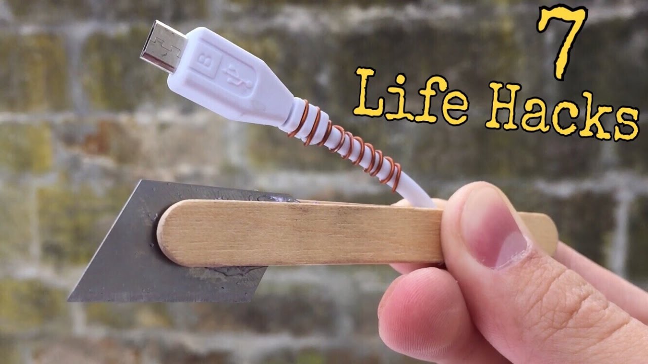 7 Awesome Life Hacks - Everyone Should Know - YouTube