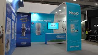 Exhibition stand for Wavin at Screwfix Live 2024