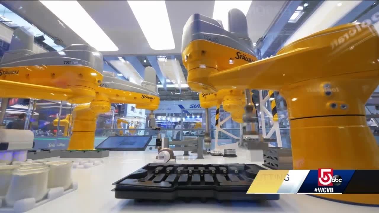 Local company’s cutting edge way to make working with robots safer