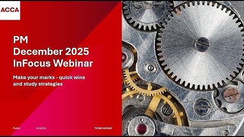 PM InFocus (Dec 25) - Make your marks - quick wins and study strategies