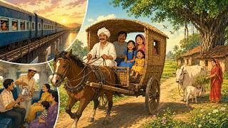 90s Village Nostalgia ASMR Ghibli Style Calming Story || Ghibli India