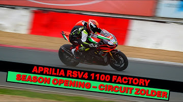 Aprilia RSV4 1100 Factory - A DAY AT THE RACETRACK / Circuit Zolder / 21 March 2024 / Tim Berger