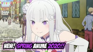 Top 10 Upcoming Anime Spring 2020 [Part 1]