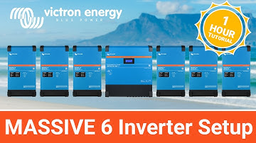 6 Victron Multiplus-II Inverter, 3-Phase Setup Guide - Victron Training