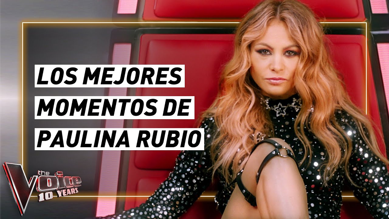 Los MEJORES MOMENTOS de PAULINA RUBIO como coach en La Voz & La Voz Kids