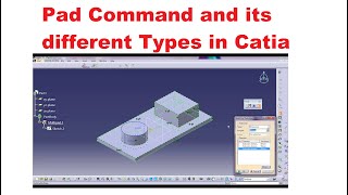 Catia V5  Tutorial I Pad Command and its different Types I Tutorial _15