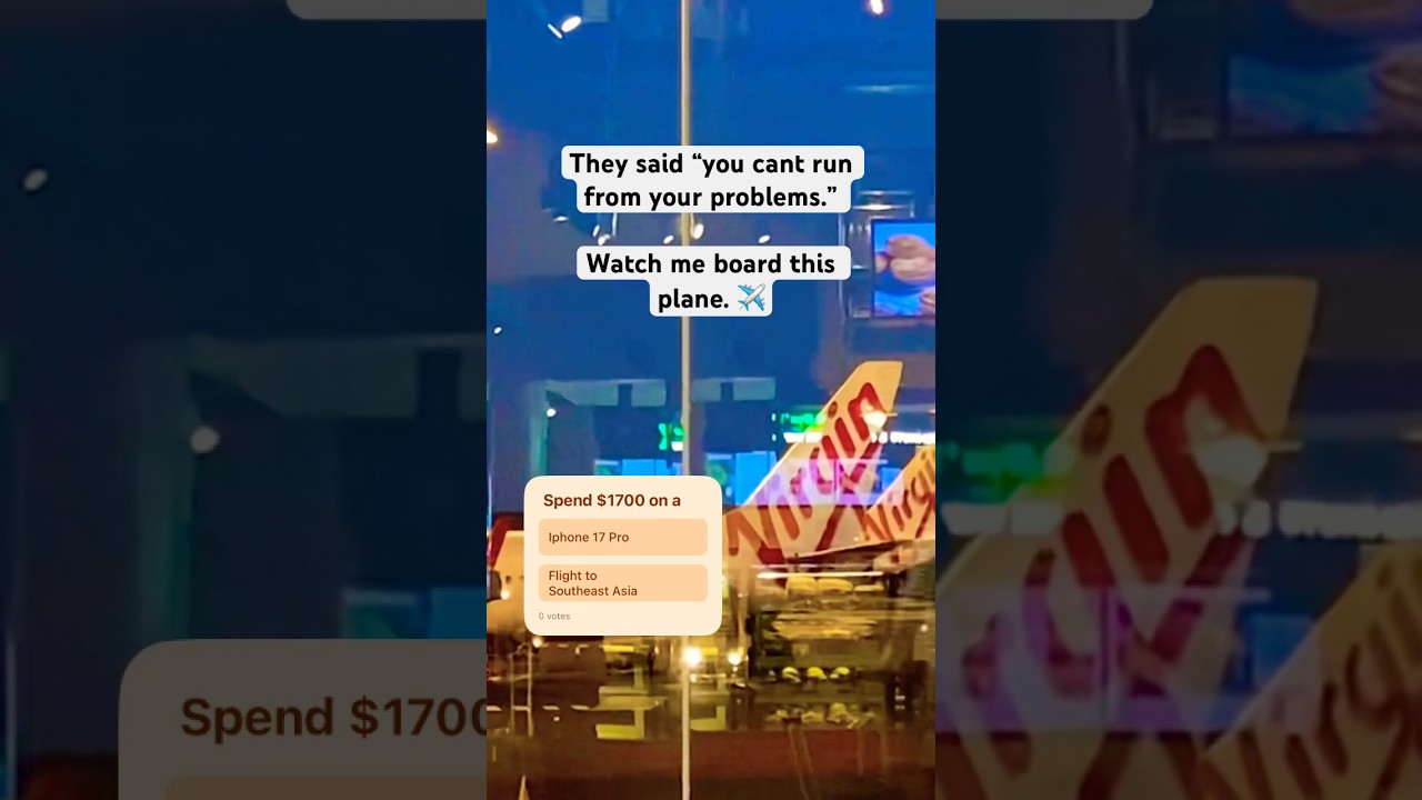 Watch me board this plane ✈️ to Southeast Asia | 