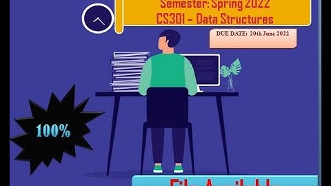 CS301 ASSIGNMENT 1 SOLUTION 2022 BY WAQAS AHMAD