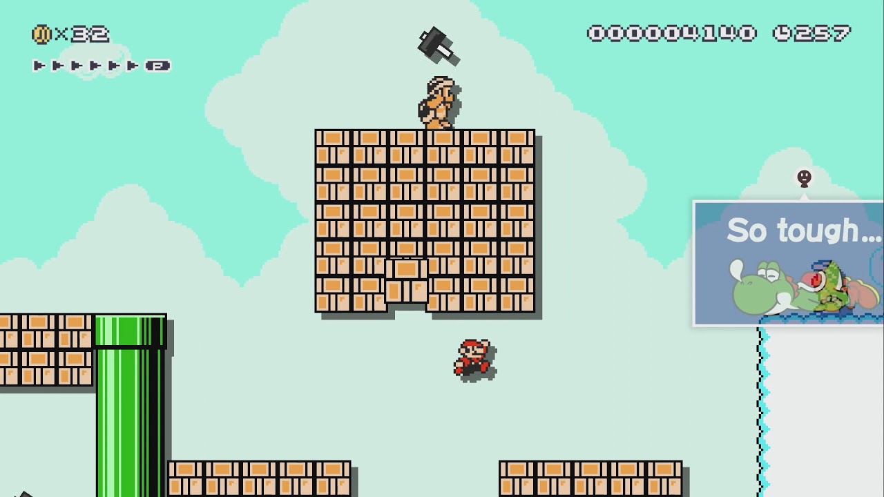 Sky High by boogie2988 - Super Mario Maker 2 - No Commentary 1bv - YouTube