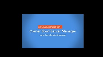 Centralized Syslog Management with Corner Bowl Server Manager (Part 1)