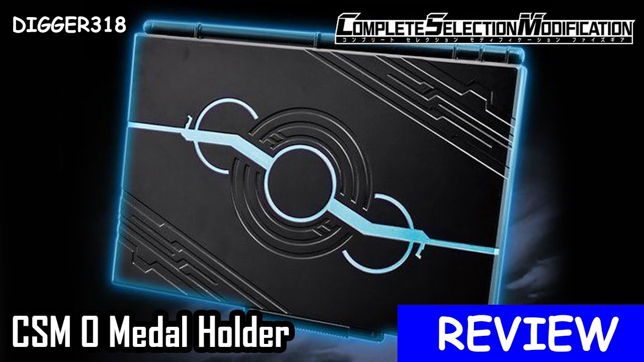 Kamnen Rider CSM OOO O Medal Holder Complete Selection