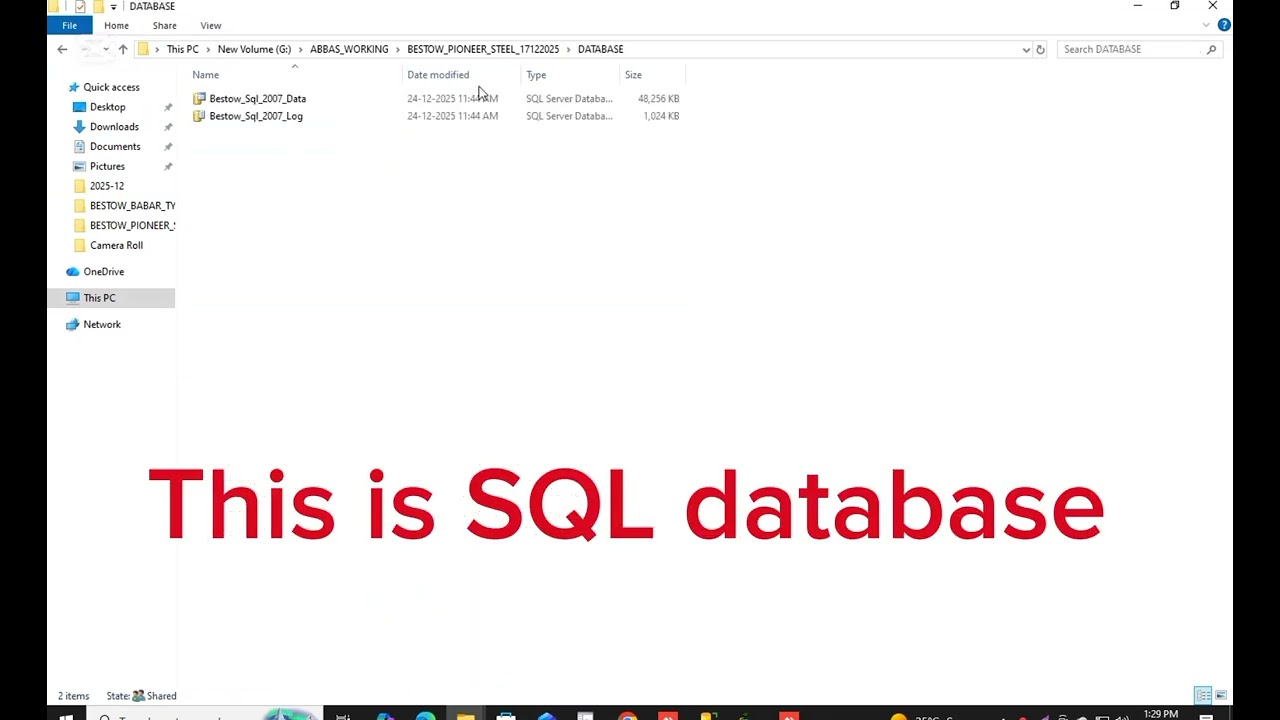 Attach database and Run Erp On SQL 2017