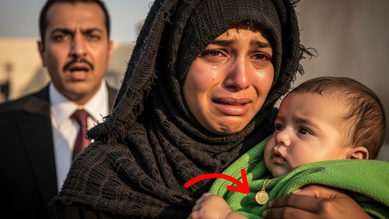 سَخِرَ من المتسوّلة وهي تحمل رضيعًا... حتى رأى العقد في عنق الطفل