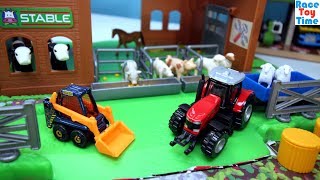 Farm Barn Playset Plus Fun Animal Toys For Kids