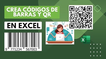 Códigos QR y códigos de barras en EXCEL