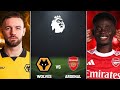 WOLVES VS ARSENAL LIVE PREMIER LEAGUE  WATCHALONG