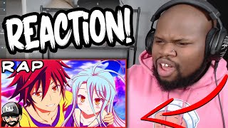 No Game No Life Rap Reaction  Nlj Ironmouse U0026 Shirobeats  Sora And Shiro Rap