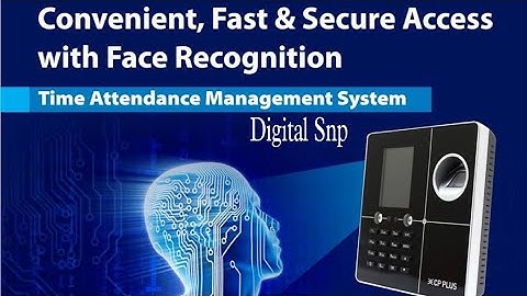 CP PLUS Biometric CP-VTA-M1143 Unboxing & Review | Time Attendance & Access Control #youtubeshorts