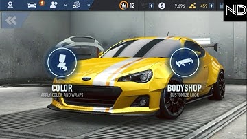 NFSNL SUBARU BRZ customization
