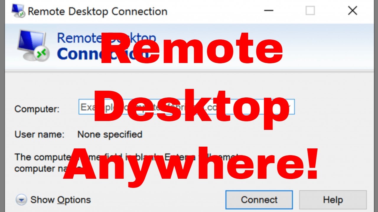 remote desktop port number  New Update  Setup Remote Desktop from Anywhere \u0026 Change Secure RDP Port Access (Your PC over the Internet)