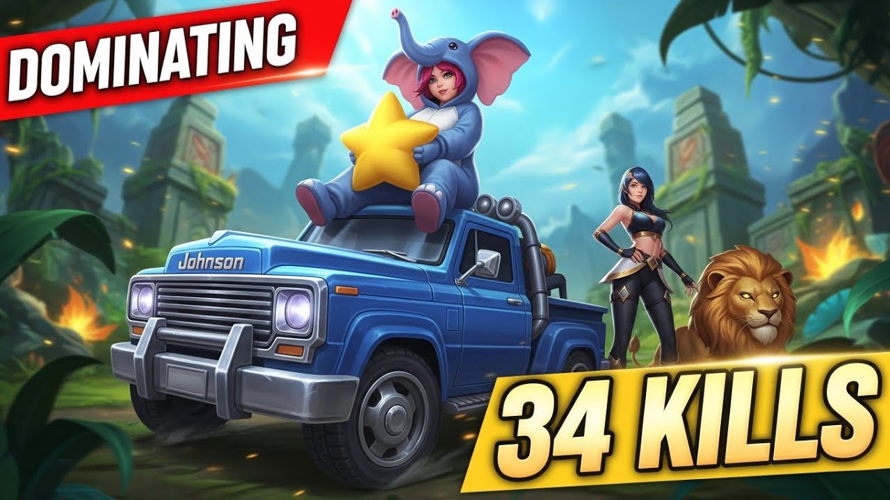 Nana Johnson Irithel | Domination (53-11 Win !!) Mobile legends India (Mid lane / Mage ) 