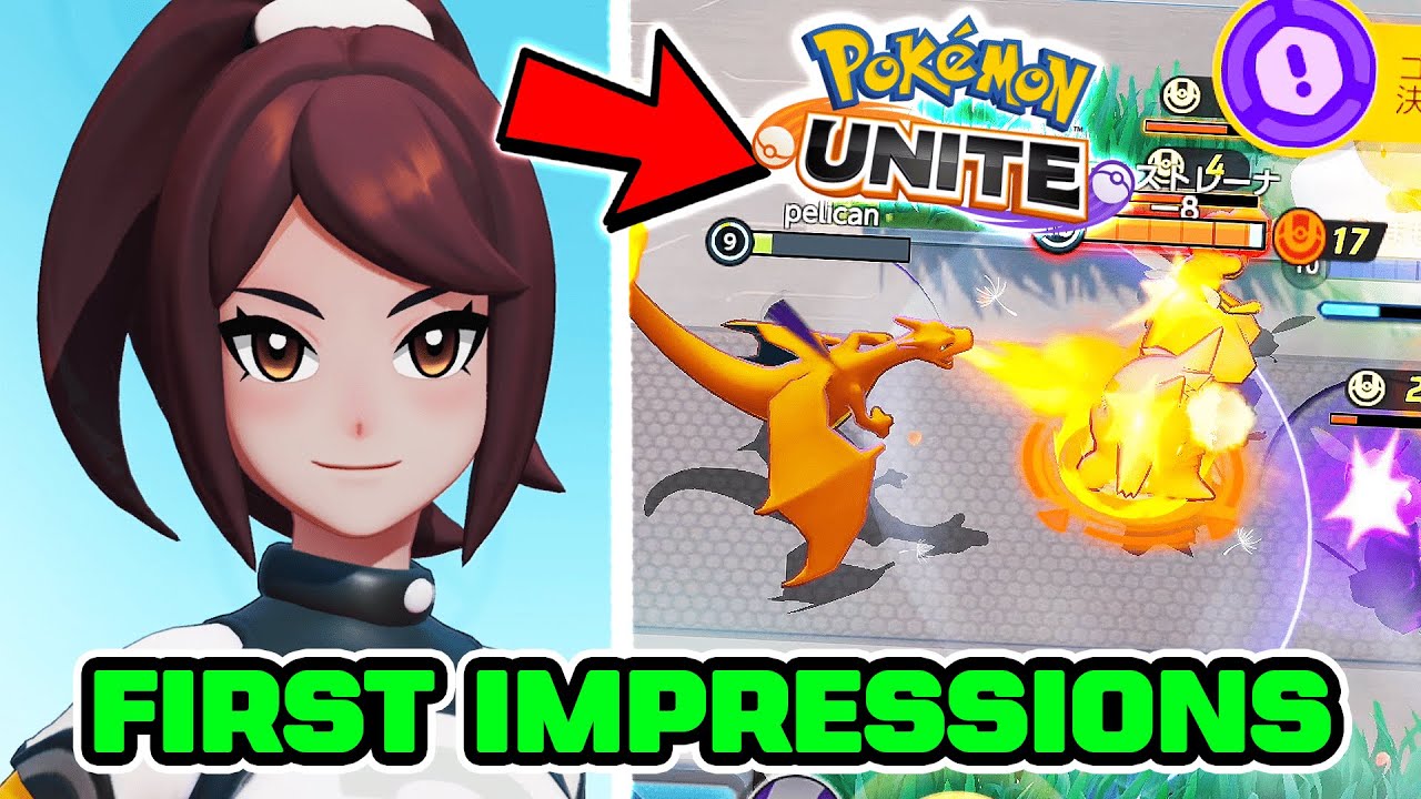 FIRST IMPRESSIONS + NEW GAMEPLAY! NEW Pokemon Unite Beta
