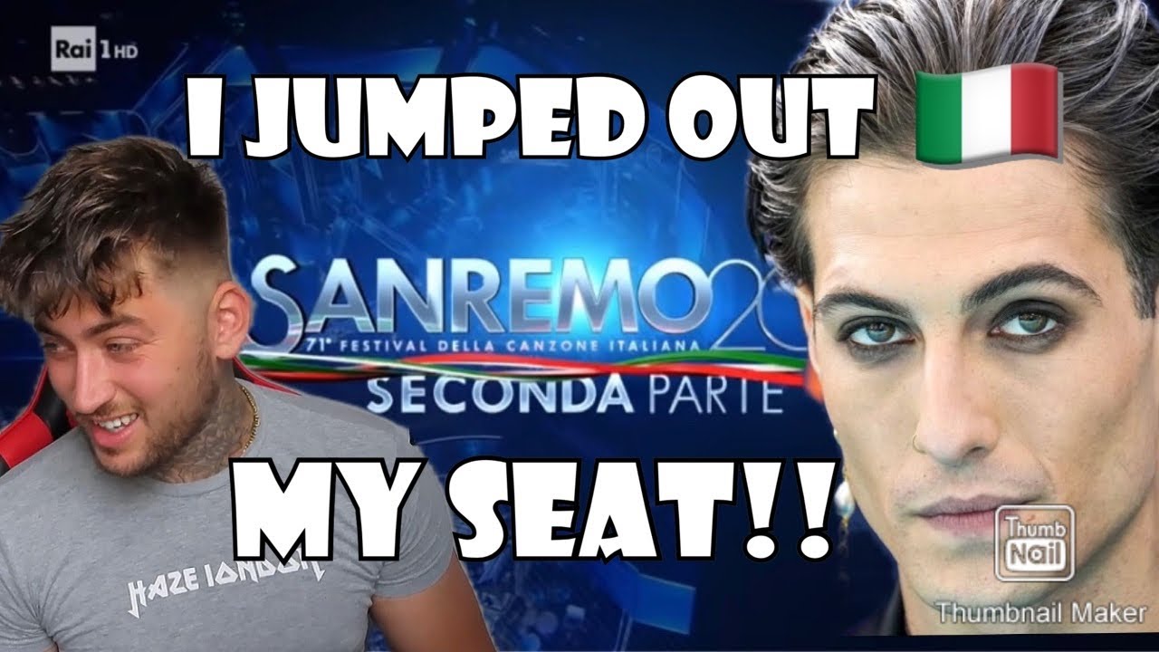 Måneskin 🇮🇹 - Zitti e Buoni sanremo 2021!! [REACTION]