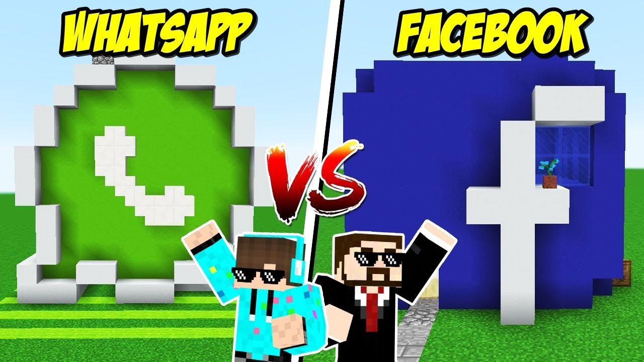 TANTANGAN BUILD LOGO MANA YANG PALING KEREN DI MINECRAFT 