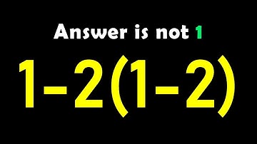 Most people answer this math problem wrong ! Tribedi