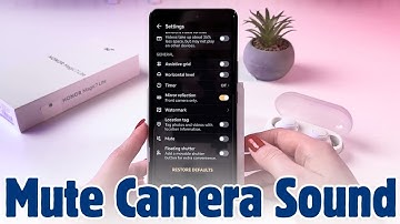 How to Turn Off the Camera Shutter Sound on Honor Magic 7 Lite