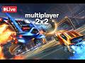 Live 2x2 Rocket League Tela Divida