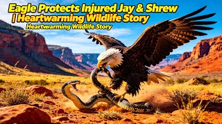 Eagle Protects Injured Jay & Shrew | Heartwarming Wildlife Story