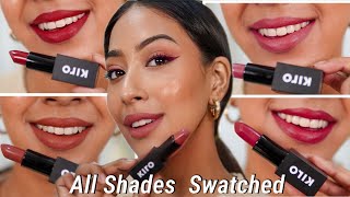 NEW Kiro Beauty Lush Moist Matte Lipstick Review and Swatches