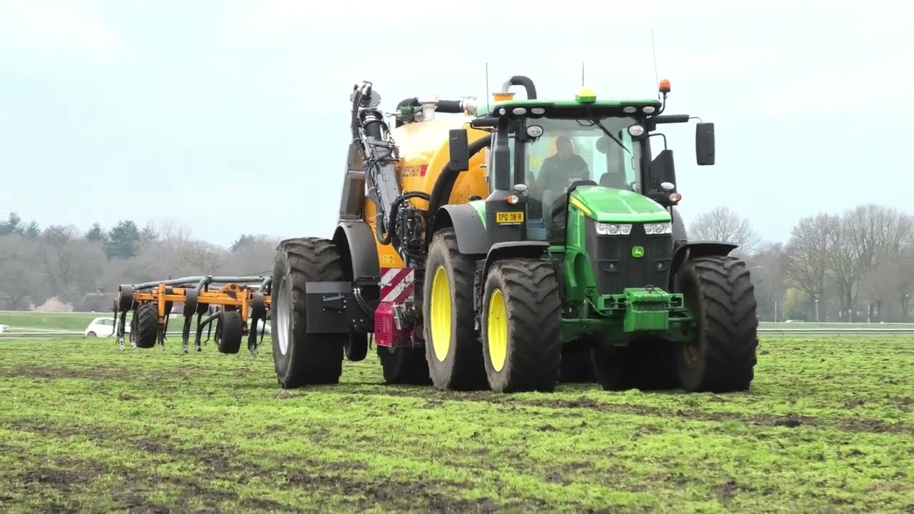 BOUWLAND BEMESTEN 2023 JOHN DEERE 7310 R VEENHUIS