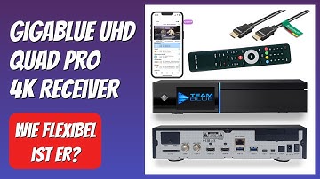 BEWERTUNG (2025): Gigablue UHD Quad Pro 4k Receiver. WESENTLICHE Einzelheiten