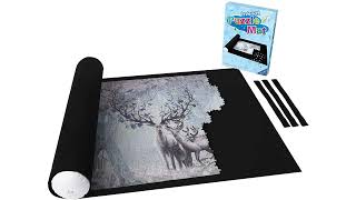 Lavievert Giant Felt Mat for Puzzle Storage Puzzle Saver, Jigsaw Puzzle Roll Mat for up to 3000 piec