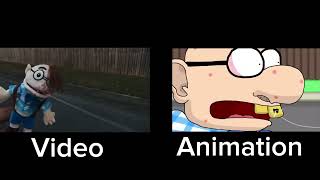 SML Cody’s Cavity and Animation SIDE BY SIDE