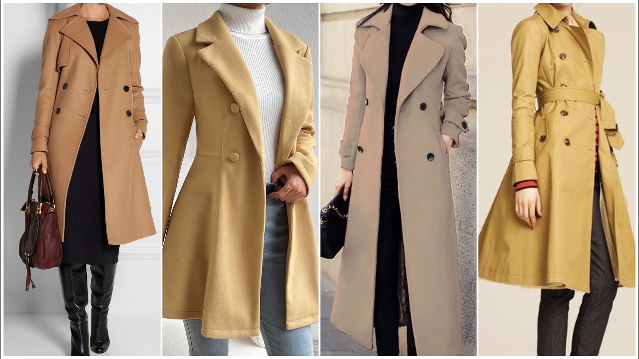 Best winter stylish long coats designs ideas for women 2024// new ...