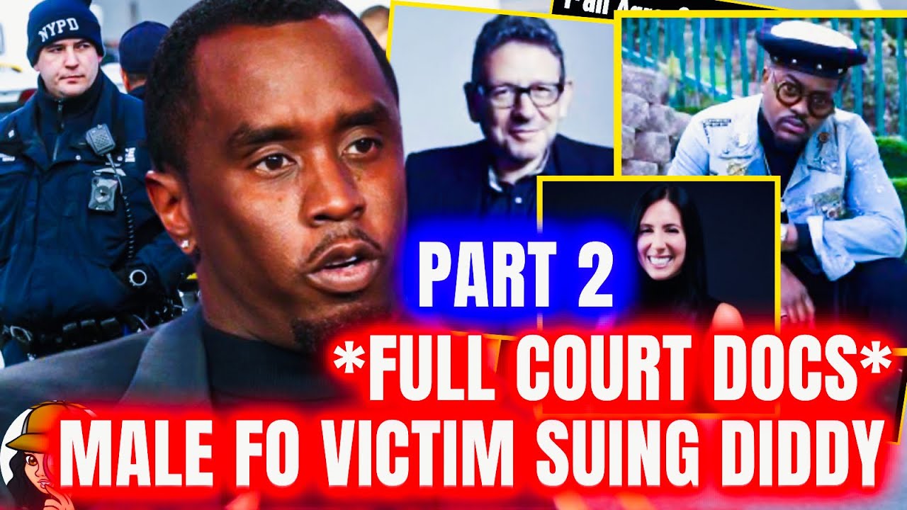 Pt2|FULL COURT DOCS|Male FO Victim SUES Diddy & Justin|Names Usher,Meek Mills,TD Jakes &Chris Brown - YouTube